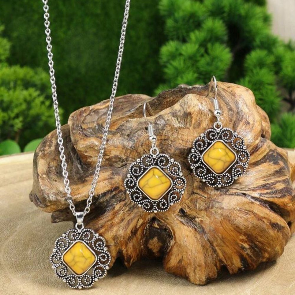 3for$20 3pcs/set Bohemian Zinc Alloy Geometric Decor Jewelry Set
